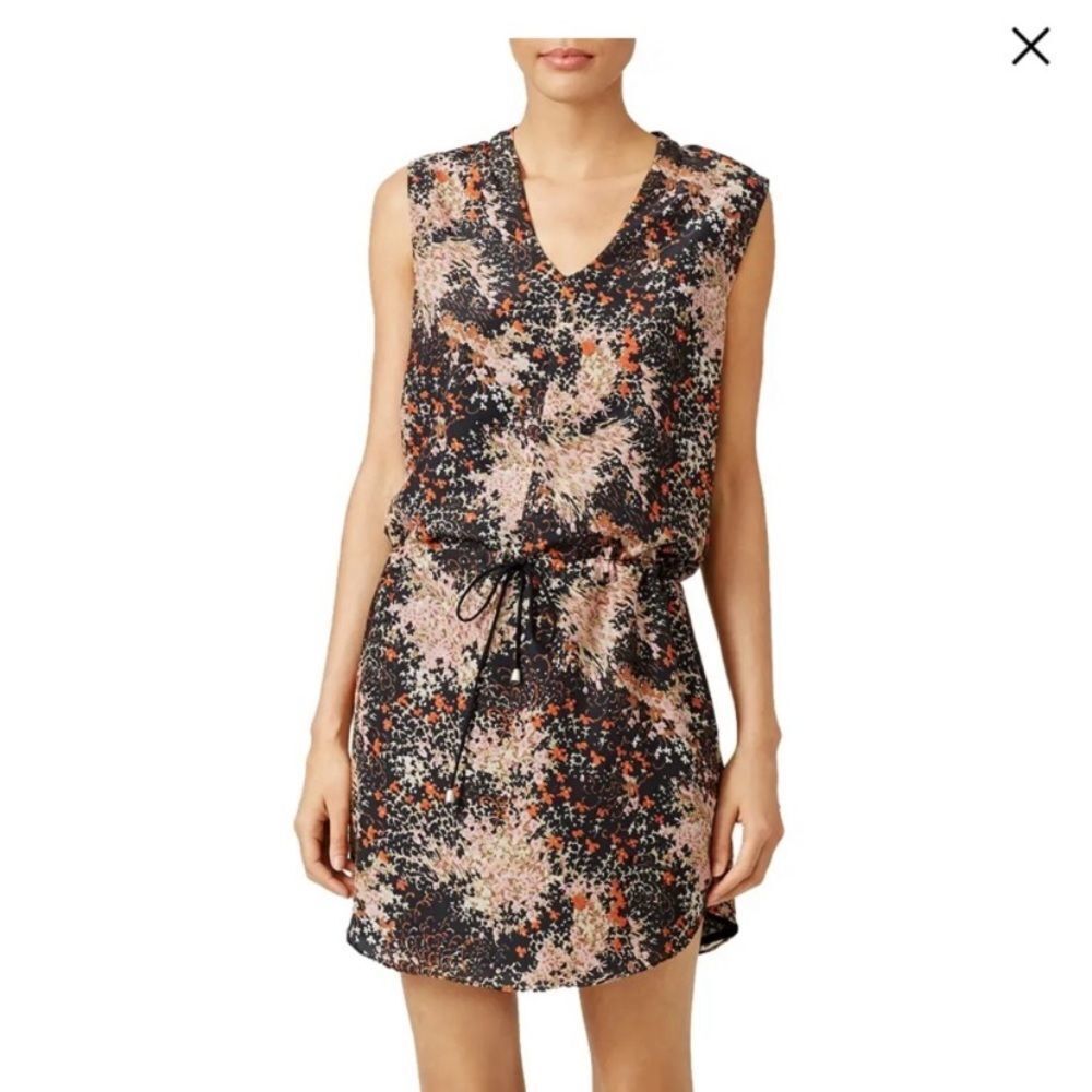 New Karen‎ Zambos abstract colton shirt dress small